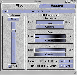 Soundblaster Mixer