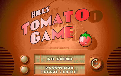 Bill's Tomato Game - Title